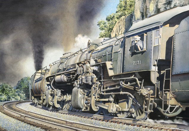 The B&O EL-3, 2-8-8-0 Locomotive